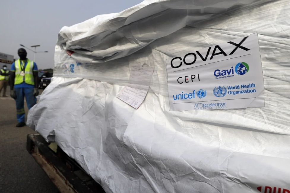delivery of first covid 19 vaccine shipment from covax facility delayed
